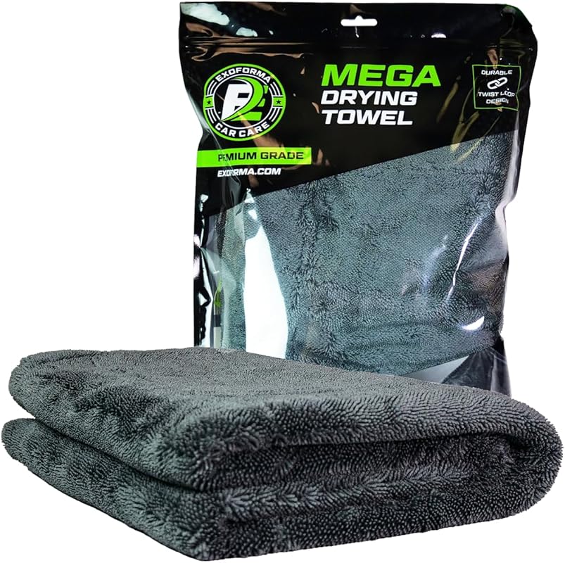 ExoForma Mega 24x36 Inch Car Drying Towel with 1200 GSM for Scratch-Fr