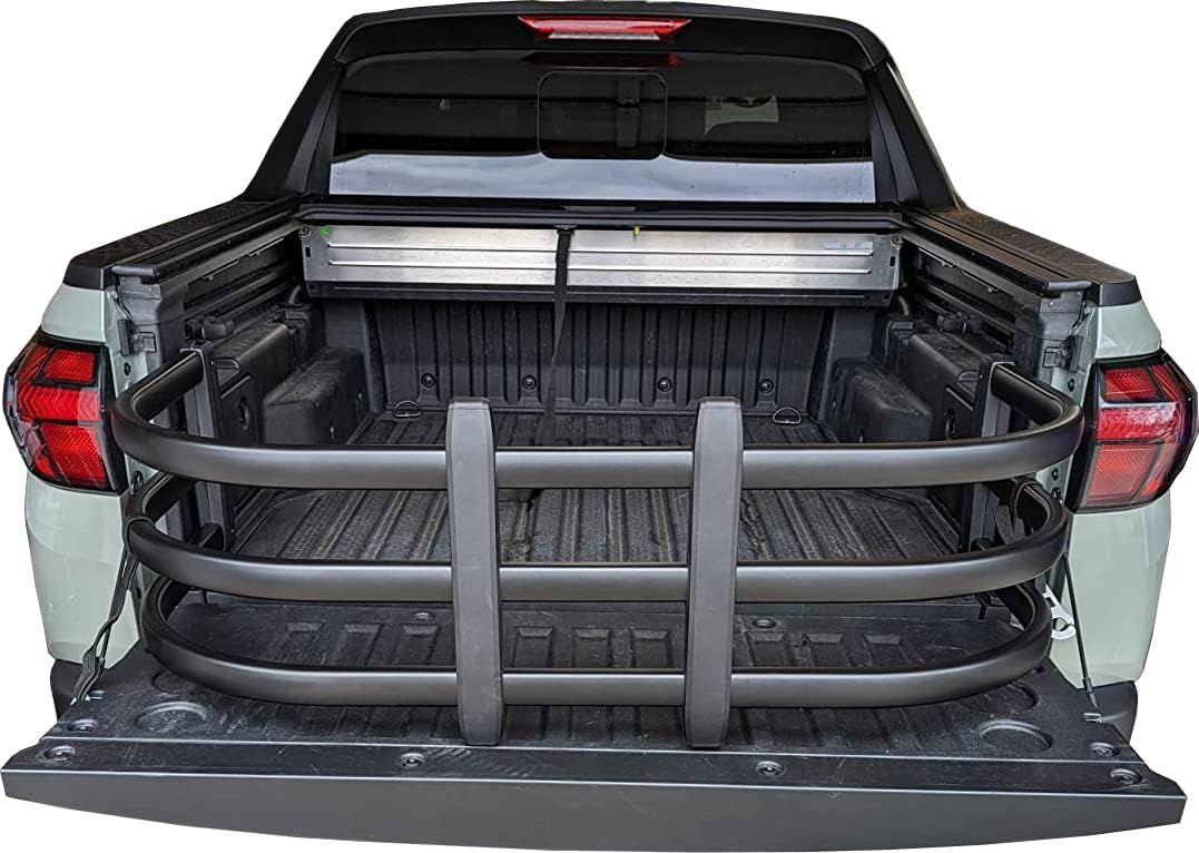 No-Drill Truck Bed Extender for Hyundai Santa Cruz with a Pin Release