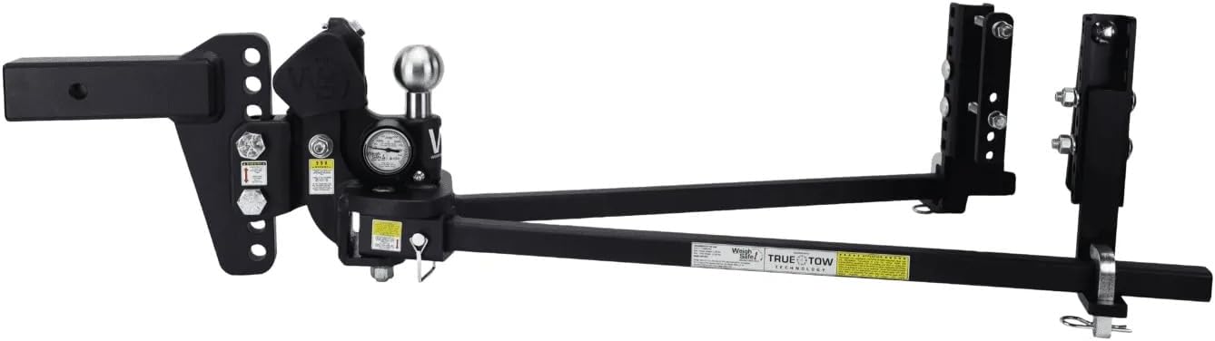 Weigh Safe True Tow Middleweight Hitch with Anti-Sway Tech, 12,500-lb