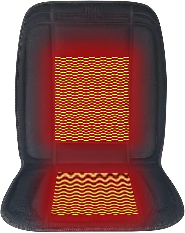 Heated Seat Cover with Fast Heating and Large 22-Inch Width for Winter