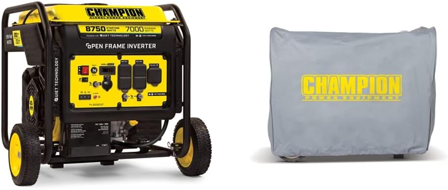 Champion 8750-Watt DH Series Open Frame Inverter Generator with Electr