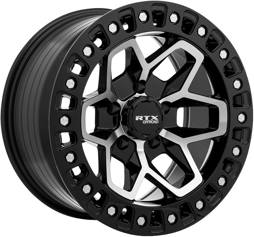 Rtx Zion Wheel 17x9 5x127 Gloss Black Machined