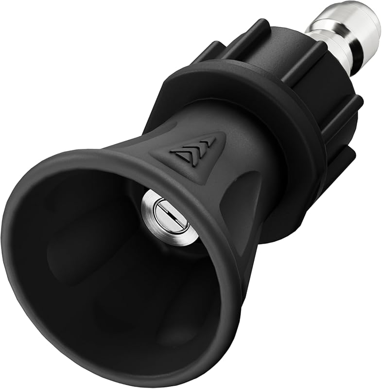 McKillans 40 Degree Pressure Washer Nozzle with Stainless Steel and Ru