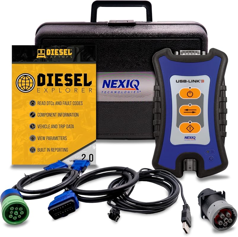 Diesel Laptops Nexiq USB Link 3 Wireless Edition with Bluetooth, WiFi,