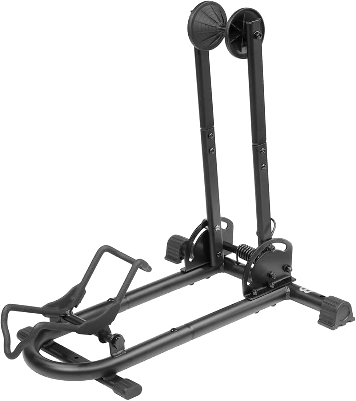 BikeHand Foldable Bike Stand Floor Rack | Sturdy & Durable Quick-Fold 