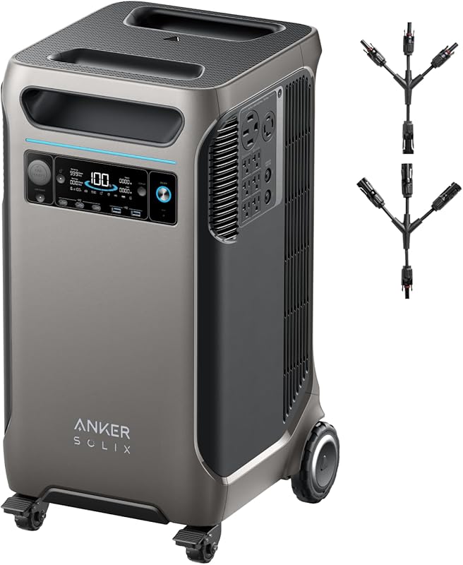 Anker SOLIX F3800 Portable Power Station with LiFePO4 Battery and 6000