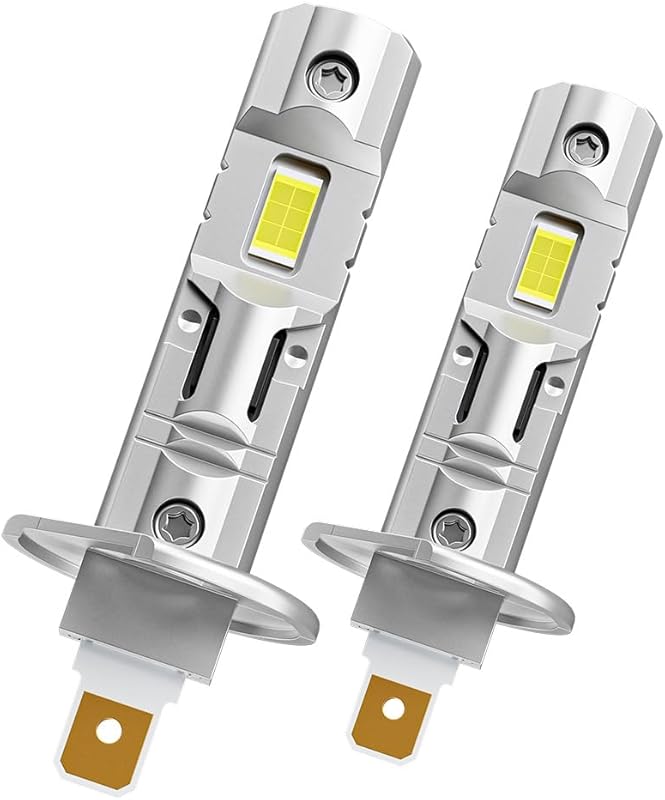 H1 LED Bulbs for Projector: 24000LM, 600% Brightness, 1:1 Mini Size, H