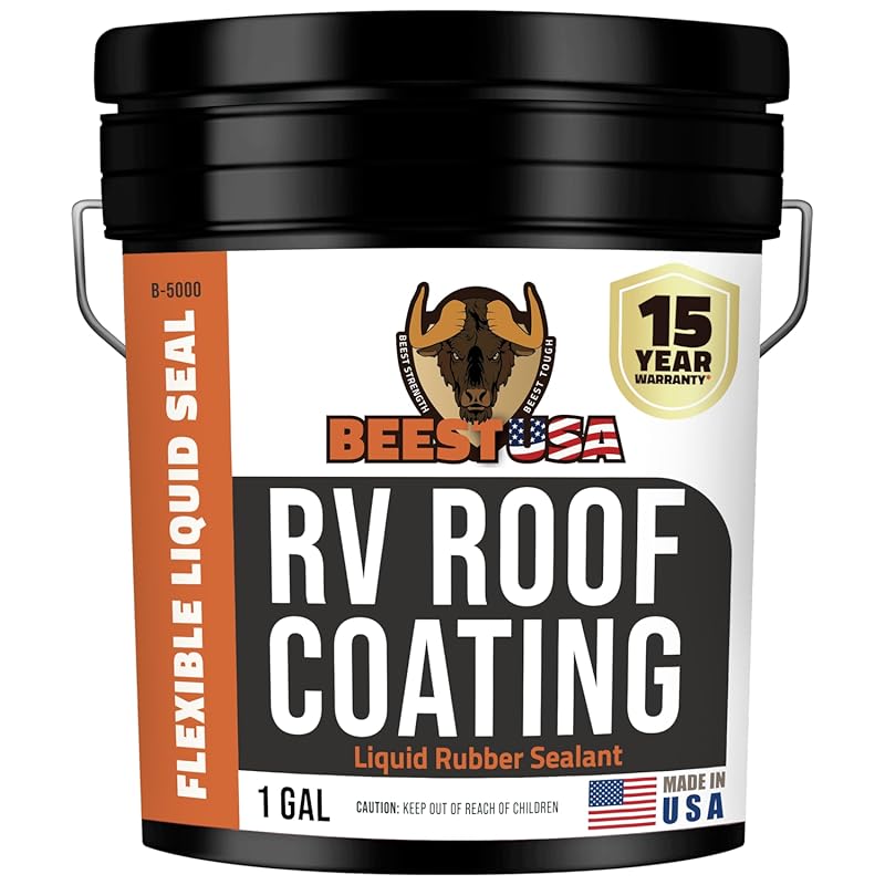 BEEST RV roof coating offers solar-reflective waterproofing for traile