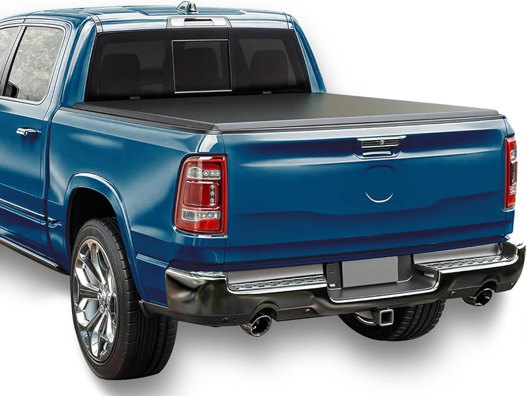 Perfit Liner Soft Roll Up Tonneau Cover for Dodge Ram 1500 with 5.7-Fo
