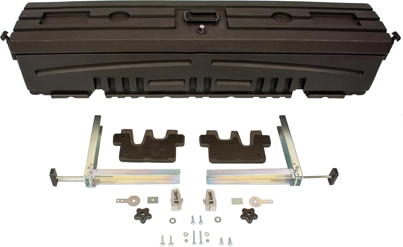 DuHa Humpstor Side Toolbox with Mounting Hardware and Dividers for Tru