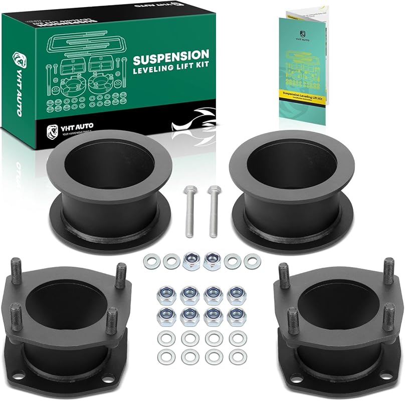 YHTAUTO 3-Inch Front and Rear Leveling Lift Kit with Spacers for Jeep 