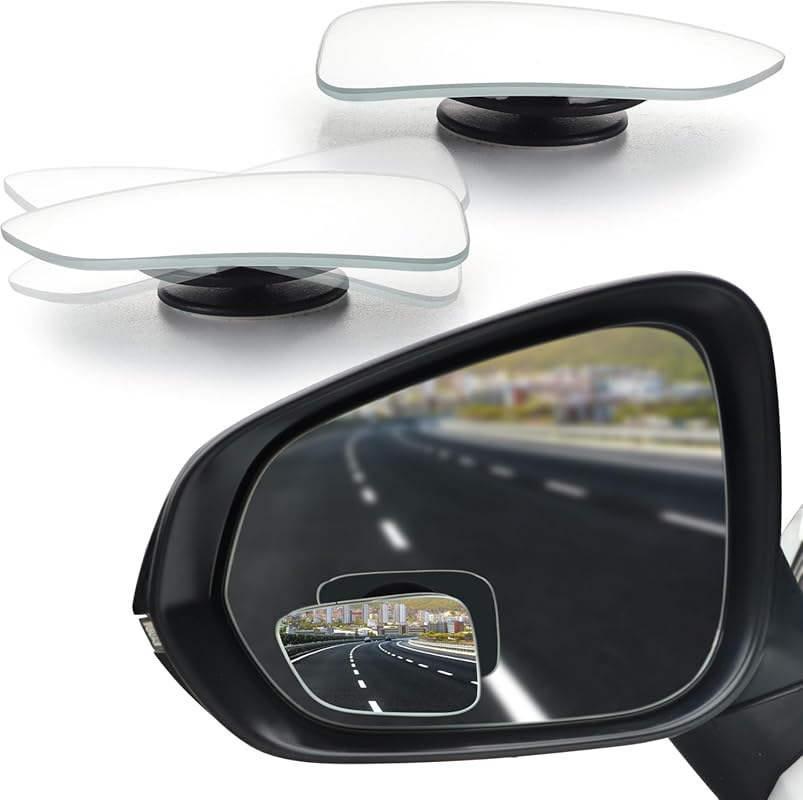 LivTee Blind Spot Car Mirror with HD Glass and Wide Angle for SUVs Tru