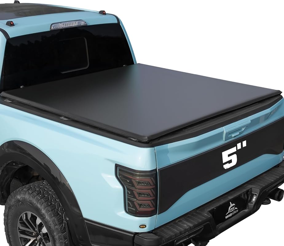 Soft Folding Tonneau Cover for Nissan Frontier 5-Foot Short Box