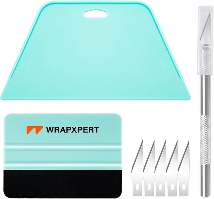 WRAPXERPT Wallpaper Smoothing Tool Kit for Peel and Stick Wallpaper Vi