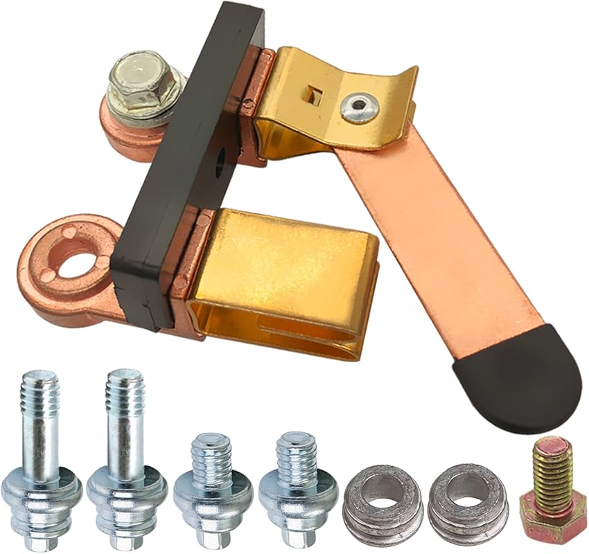 Ampper Side Post Battery Disconnect Switch Kit with Knife Blade for 12