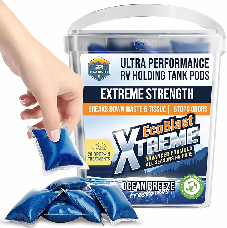 Extreme Strength RV Holding Tank Pods for Maximum Odor Control and Was