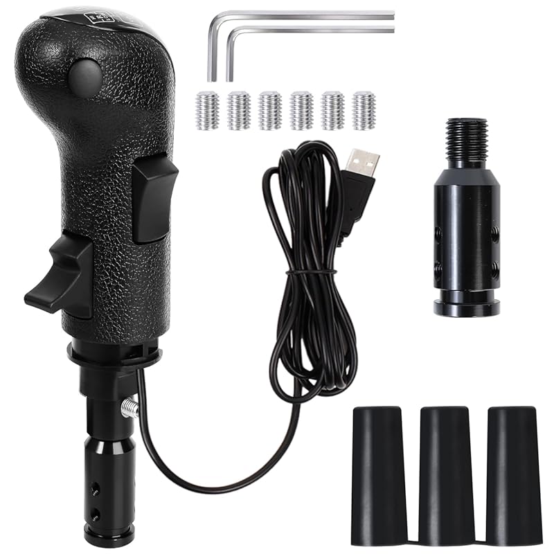 Maeysiph USB Shifter for American Truck Simulator and ETS2, Compatible