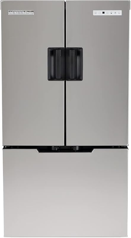 Norcold N15DCSS Refrigerator with Dual Compartment, Three Doors, Freez