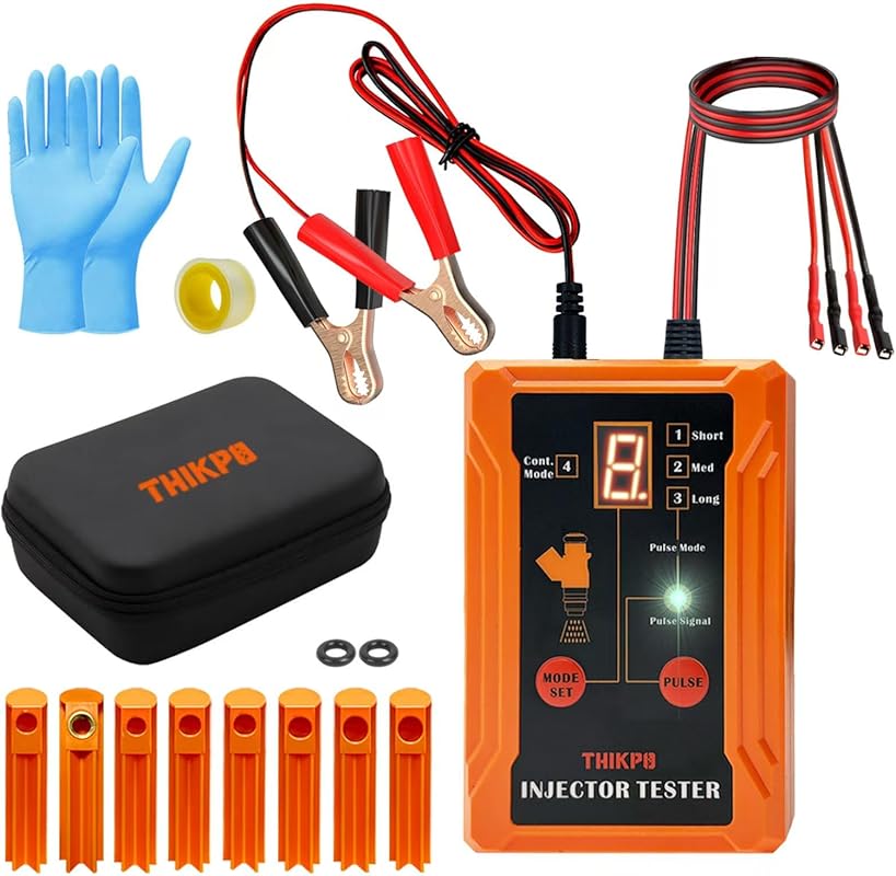 THIKPO Universal Fuel Injector Tester and Cleaner Tool Kit with Eight