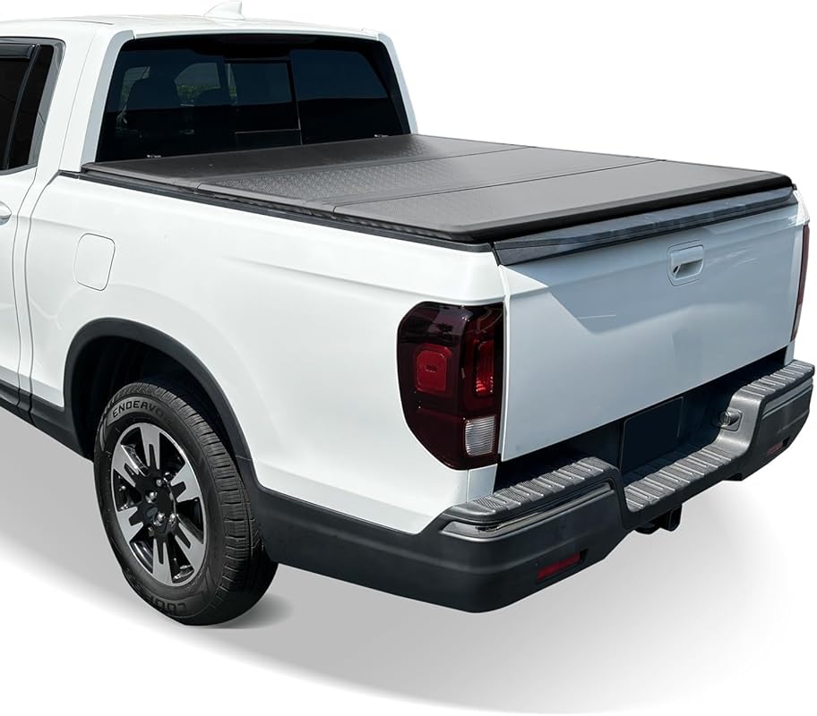 Perfit Liner FRP Hard Tri-Fold Tonneau Cover for Honda Ridgeline 2017-