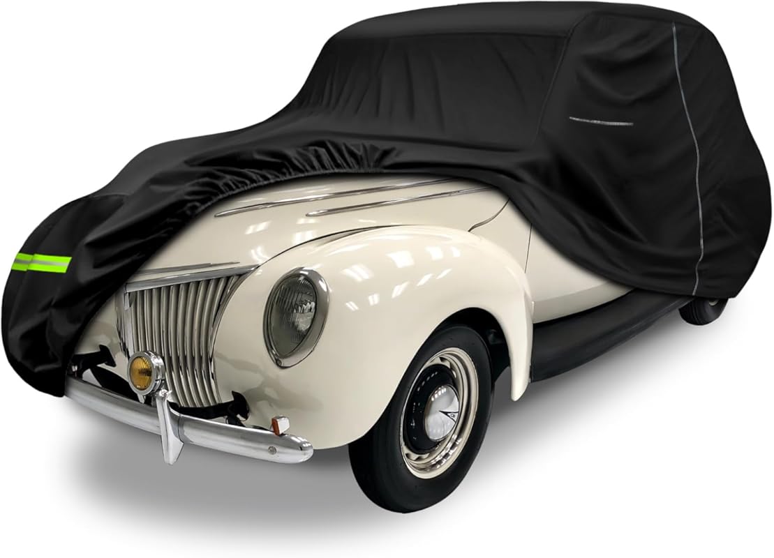 Waterproof Car Cover for 1937-1940 Ford and Chevy Deluxe with Inner Co