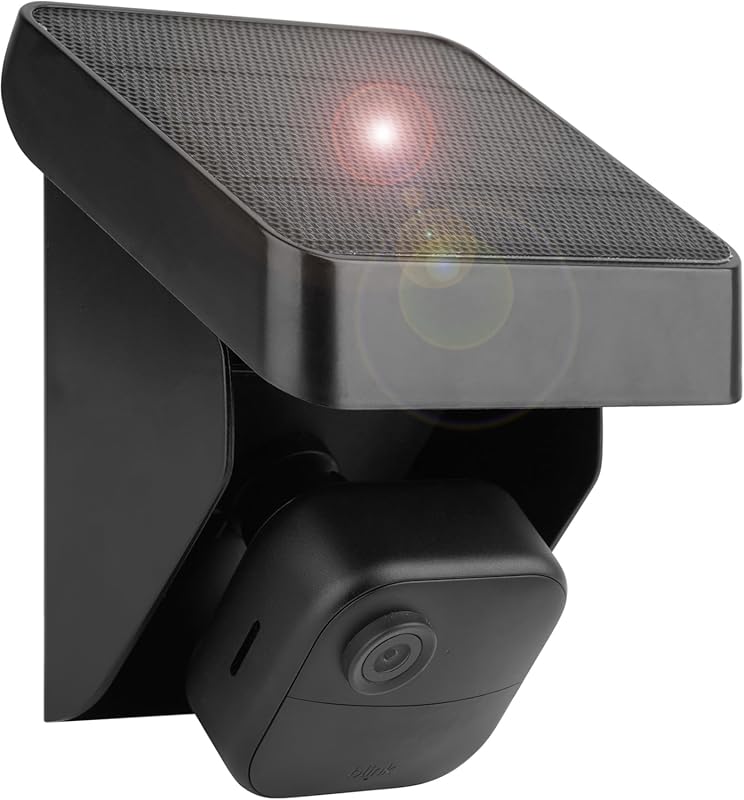 Solar Panel Charging Mount for Blink Outdoor and XT Cameras: IP67 Weat