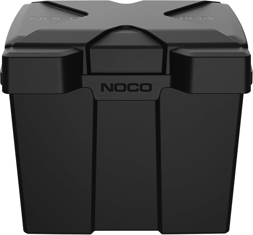 NOCO Snap-Top BG6V Single 6V Battery Box for RV Marine and Automotive 