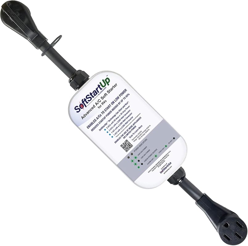 SoftStartUp Plug & Play RV A/C Soft Start – Runs 2 Air Conditioners &