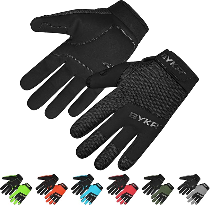 BYKR All-Weather Motorcycle Gloves offer protection for dirt bike BMX 