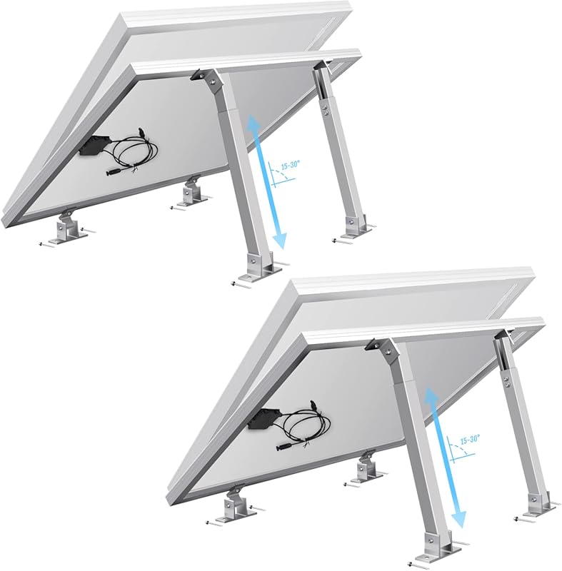 Adjustable Solar Panel Mounting Brackets for 50W-400W Panels, Suitable