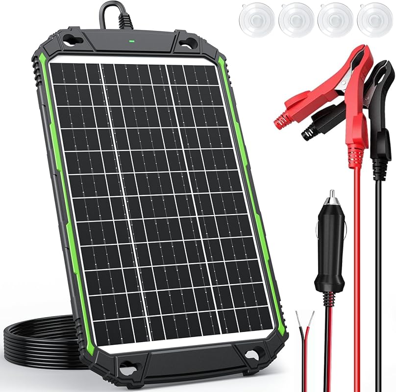 Sun Energise 15W 12V Solar Battery Charger and Maintainer with MPPT Ch