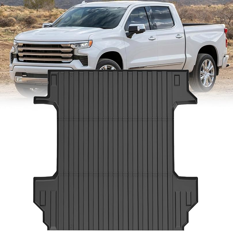 Nilight 5.8-Foot Truck Bed Mat for 2019-2025 Chevy Silverado and GMC S