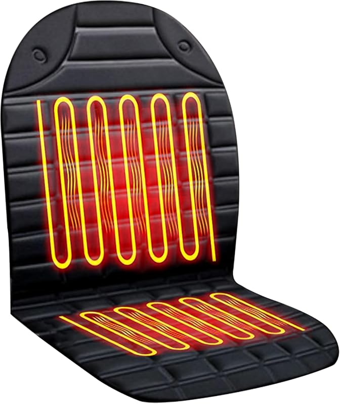 FOTN Heated Seat Covers with Fast Heating, High-Low Settings, and UL L