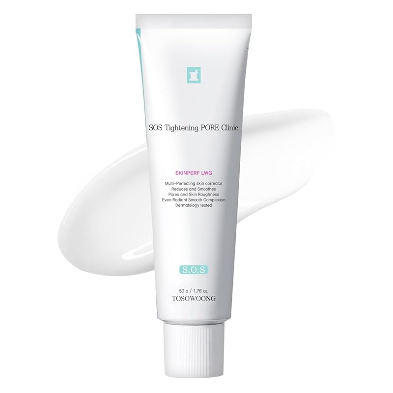 TOSOWOONG Pore Refiner Cream: AHA Moisturizer for Oily Skin with Oil C