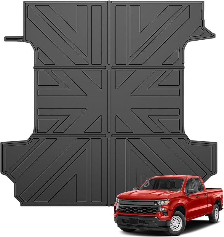 All-Weather Truck Bed Mat for 2019-2026 Chevy Silverado and GMC Sierra