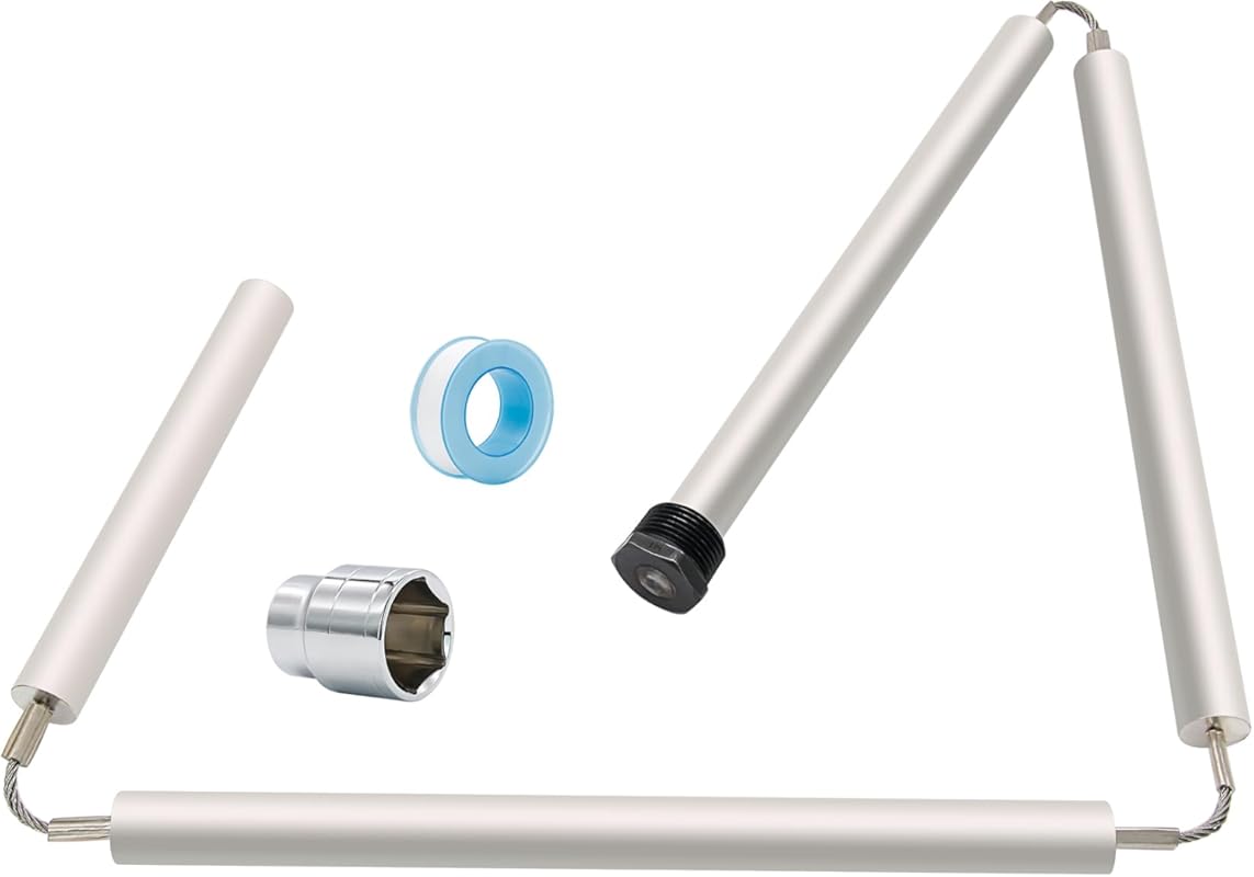 44-Inch Flexible Magnesium Anode Rod for GE and Rheem Water Heaters In