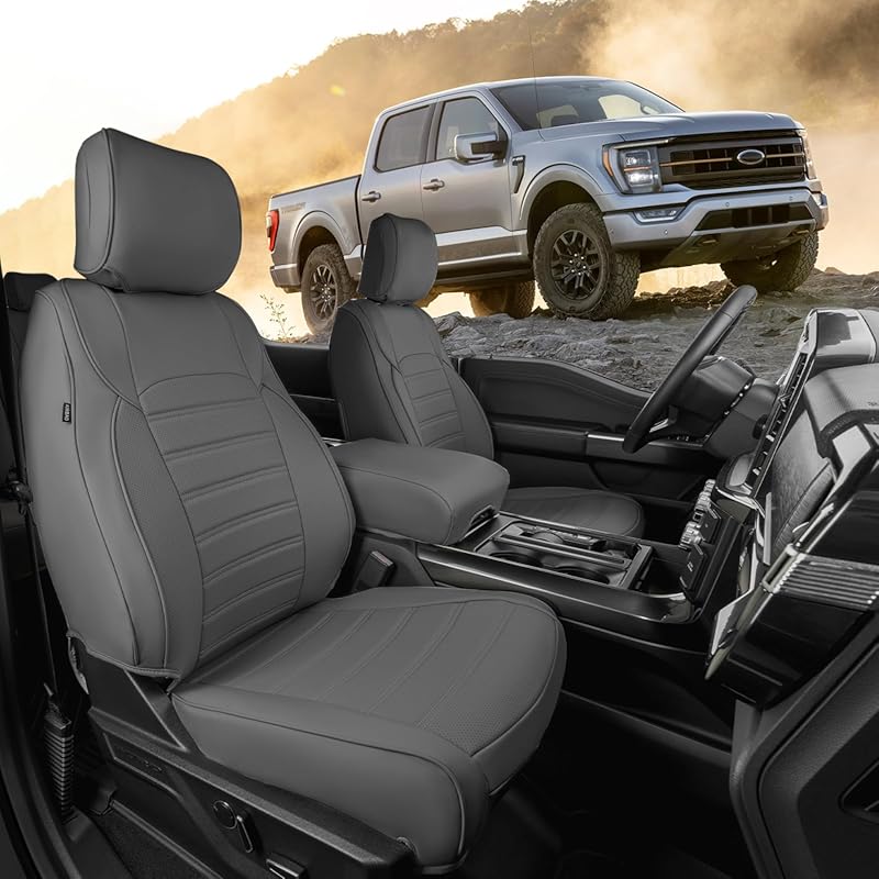 Super Cover® for Ford F150 Leather Seat Covers, Full Set for 2015