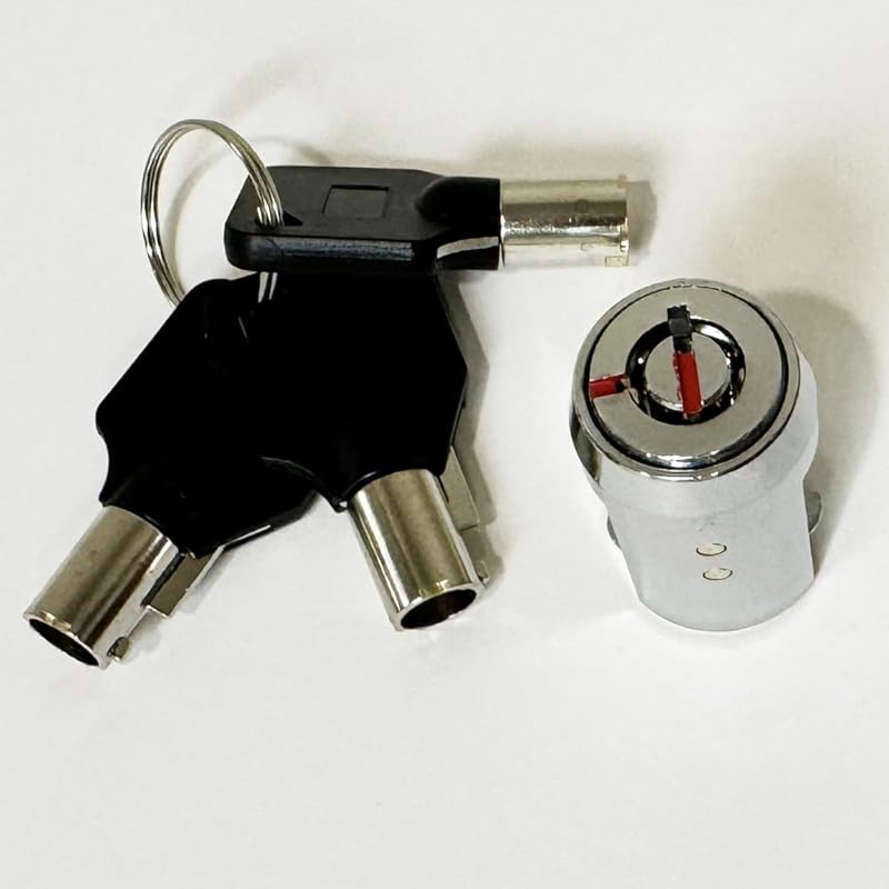 Tubular Key Cylinder Lock for Securing Roll-Up Doors on Storage Units 