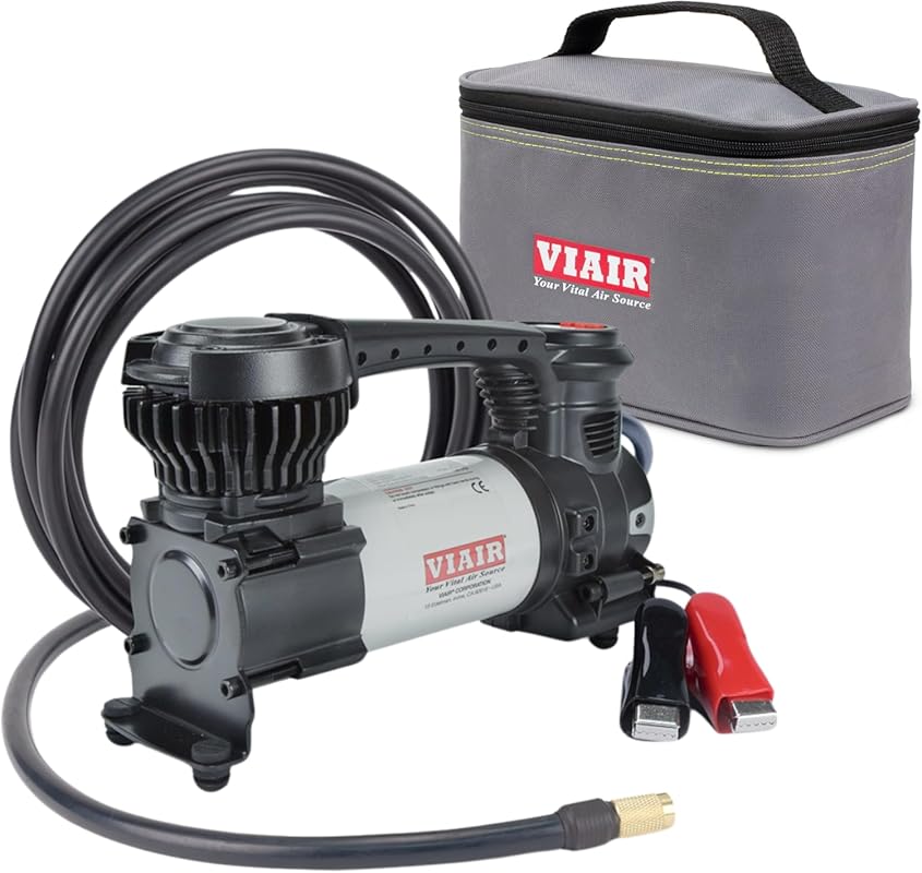VIAIR Digital EVC88P 12V Portable Air Compressor with 120 PSI and Pres