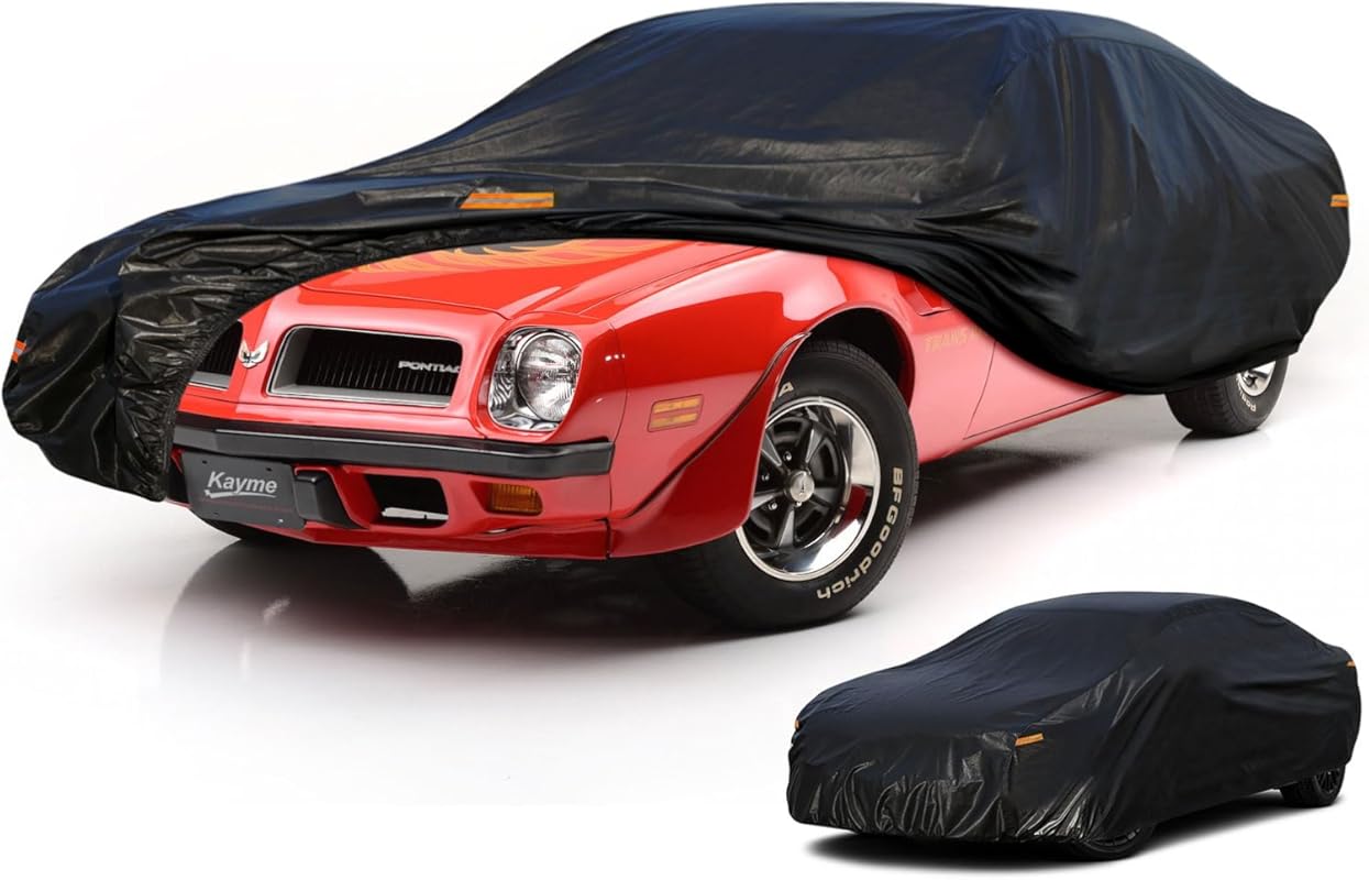 Kayme 7-Layer Waterproof Car Cover for All-Weather Protection of Class