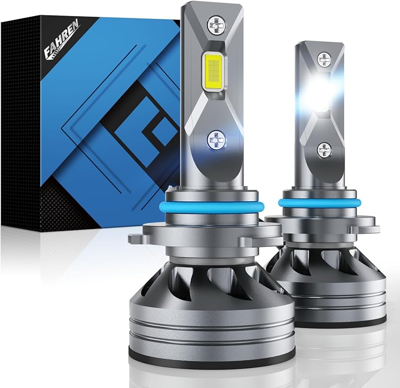 9012 HIR2 LED Fog Light Bulbs, 80,000LM Super Bright 6500K with Coolin