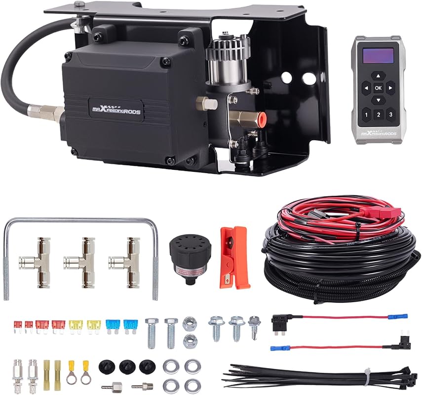 maXpeedingrods 120 PSI Wireless On Board Air Compressor with Remote Co