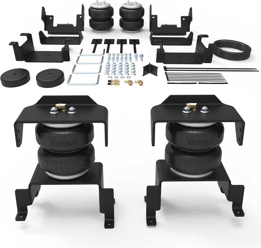RETRUE Rear Air Bag Suspension Kit for 2009-2014 Ford F150 with 5000 l