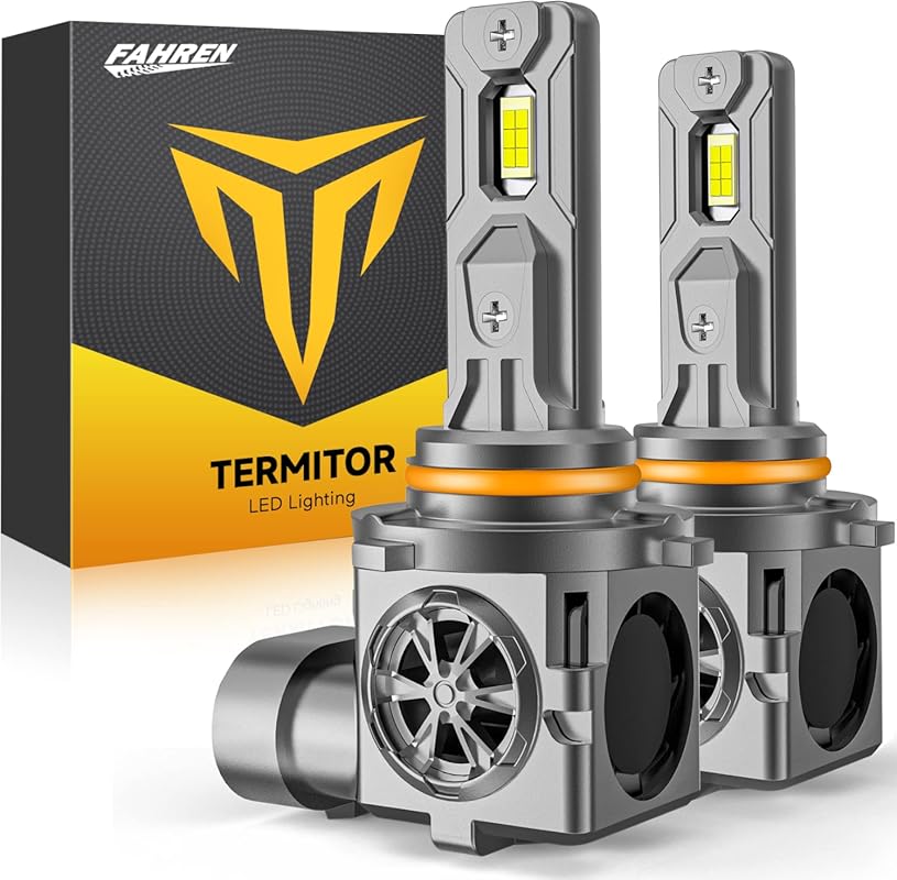 9005/HB3 LED Bulbs with 6500K Cool White Light and a Long Service Life