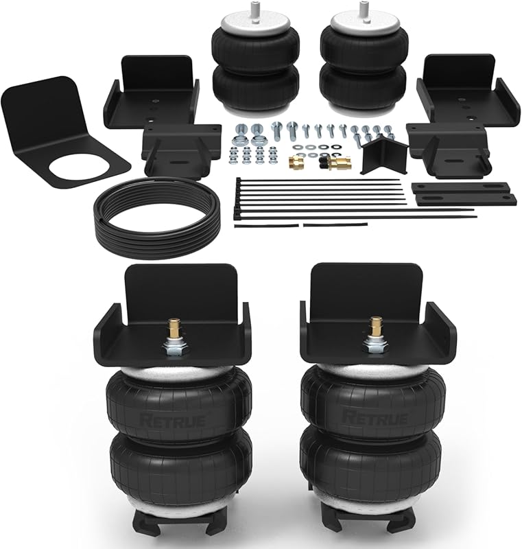 RETRUE Rear Air Suspension Kit for 2019-2025 Silverado and Sierra 1500