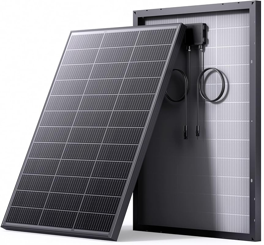 N-Type 16BB mini 100W solar panel, compact 12V with 25% monocrystallin