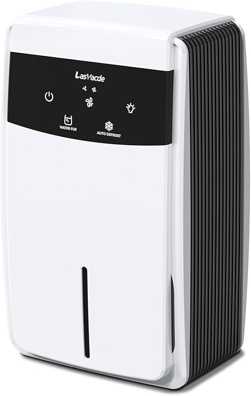 95oz Dehumidifier with Drain Hose and Auto Shut-off for Bathroom, Bedr