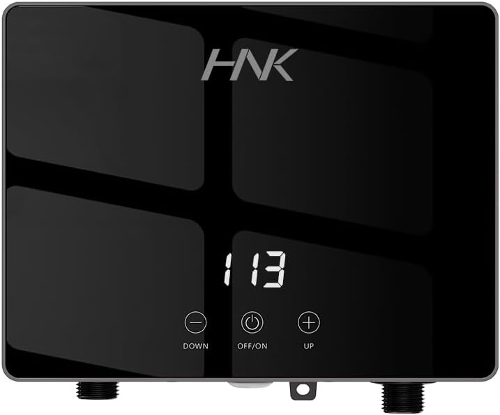 3500W 110V Electric Tankless Water Heater with LED Display for Indoor 