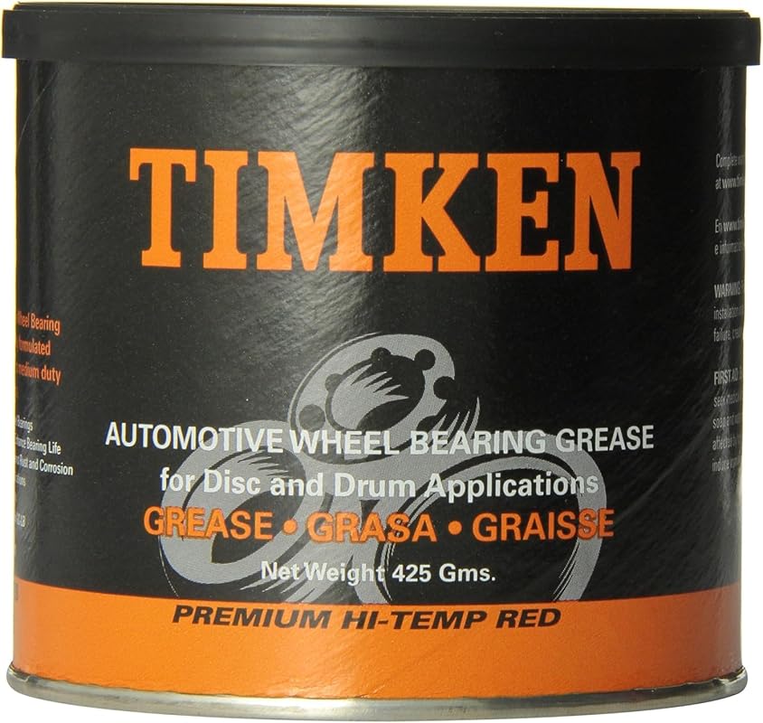 Timken GR224TUB Red High Temperature Wheel Bearing Grease in a 15-Ounc