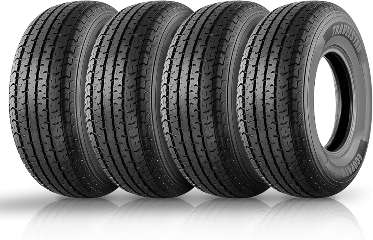 Travelstar Ecopath ST Radial Trailer Tire ST205/75R14 8-Ply Load Range